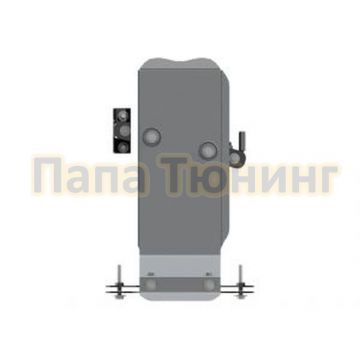 Защита редуктора алюминий 4 мм Шериф для Volkswagen Touareg 08.2018 - Защита редуктора алюминий 4 мм Шериф для Volkswagen Touareg 08.2018 -