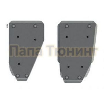 Защита топл. бака алюминий 4 мм Шериф для Volkswagen Tiguan 2017 -