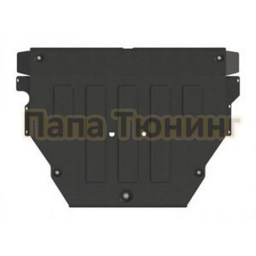 Защита картера и КПП сталь 2,5 мм Шериф для Volkswagen Teramont 2018 -