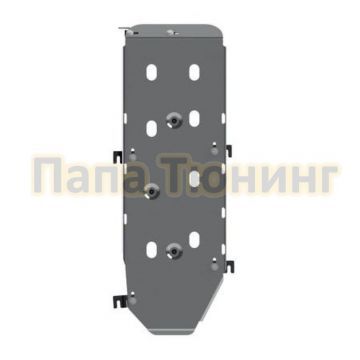 Защита топл. бака алюминий 6 мм Шериф для Volkswagen Amarok 2016 -