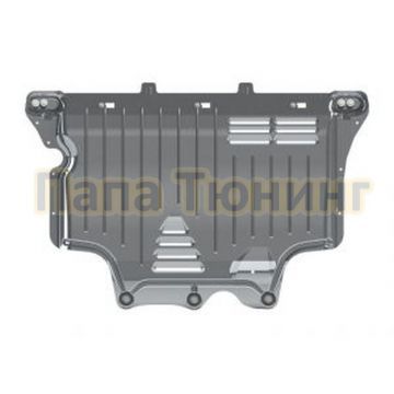 Защита картера и КПП алюминий 3 мм Шериф для Volkswagen Tiguan 2017 -