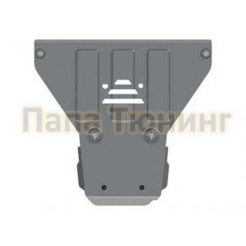 Защита КПП алюминий 4 мм Шериф для Volkswagen Touareg 08.2018 - Защита КПП алюминий 4 мм Шериф для Volkswagen Touareg 08.2018 -