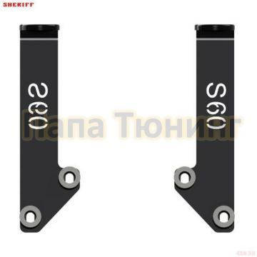 Защита радиатора сталь 4 мм Шериф для Volvo S 60 2014 - 2018 Защита радиатора сталь 4 мм Шериф для Volvo S 60 2014 - 2018