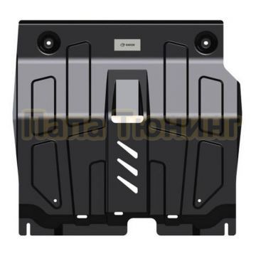 Защита картера и КПП сталь 1,8 мм Шериф для Chevrolet Cobalt 2013 - 2015/Ravon R4 2016 - Защита картера и КПП сталь 1,8 мм Шериф для Chevrolet Cobalt 2013 - 2015/Ravon R4 2016 -