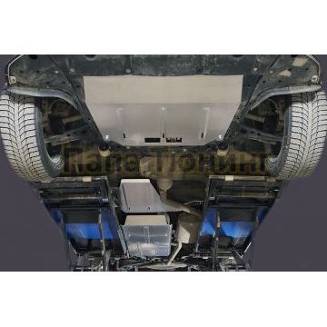 Защиты комплект (алюминий) 4мм (картер и кпп, бака, заднего редуктора) ТСС для Gac GN8 2021-