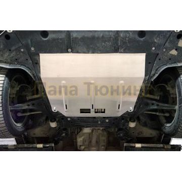 Защита картера и КПП (алюминий) 4мм ТСС для Gac GN8 2021-