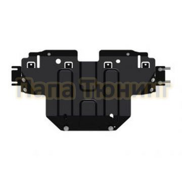 Защита радиатора сталь 2,5 мм Шериф для Mercedes-Benz Х-Klasse 2018 - Защита радиатора сталь 2,5 мм Шериф для Mercedes-Benz Х-Klasse 2018 -