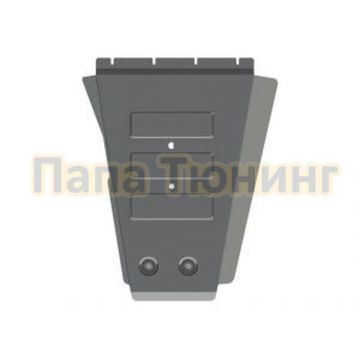 Защита КПП алюминий 4 мм Шериф для Mercedes-Benz GLC 2015 - Защита КПП алюминий 4 мм Шериф для Mercedes-Benz GLC 2015 -