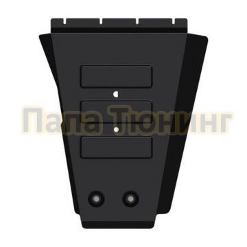 Защита КПП сталь 3 мм Шериф для Mercedes-Benz GLC 2015 - Защита КПП сталь 3 мм Шериф для Mercedes-Benz GLC 2015 -