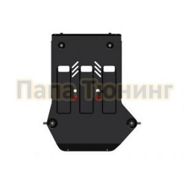 Защита КПП сталь 2,5 мм Шериф для Mercedes-Benz GLE 2016 - 2018 Защита КПП сталь 2,5 мм Шериф для Mercedes-Benz GLE 2016 - 2018