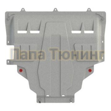 Защита картера и КПП алюминий 5 мм Шериф для Mazda 3 2009 - 2013