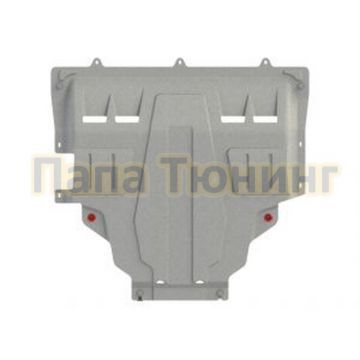 Защита картера и КПП алюминий 5 мм Шериф для Mazda 3 2009 - 2013