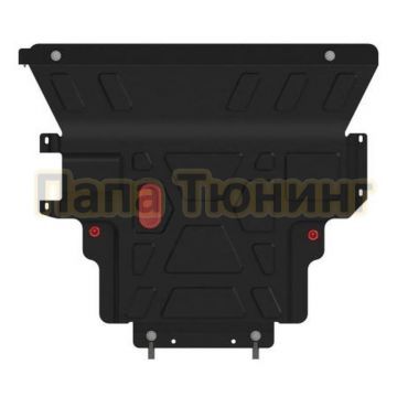 Защита картера и КПП сталь 2,0 мм Шериф для Mazda 3 MPS 2006 - 2009 Защита картера и КПП сталь 2,0 мм Шериф для Mazda 3 MPS 2006 - 2009