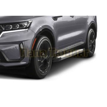 Пороги Rival Start для Hyundai Tucson 2021- /Kia Sportage V 2022-/Hyundai Santa Fe 2021-/ Kia Sorento 2020-