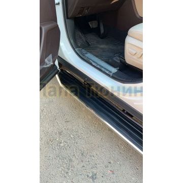 Пороги Rival Premium для Toyota Highlander 2020-