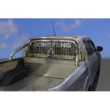 Защита кузова и заднего стекла 76,1 мм ТСС для Dongfeng DF6 2.3D Luxury 2022-