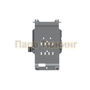 Защита КПП алюминий 4 мм Шериф для Kia Stinger 2018 - Защита КПП алюминий 4 мм Шериф для Kia Stinger 2018 -