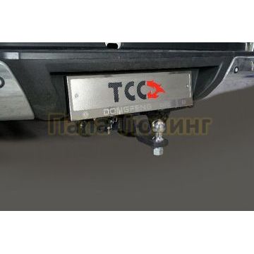 Фаркоп (оцинкованный, шар E нерж.) ТСС для Dongfeng DF6 2.3D AT Luxury 2022-