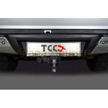 Фаркоп (оцинкованный, шар E) ТСС для Dongfeng DF6 2.3D AT Luxury 2022-