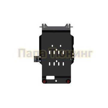 Защита КПП сталь 2,0 мм Шериф для Kia Stinger 2018 - Защита КПП сталь 2,0 мм Шериф для Kia Stinger 2018 -