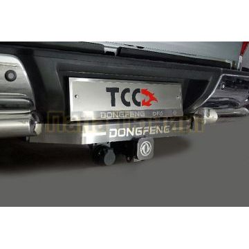 Фаркоп (шар E, надпись DongFeng) ТСС для Dongfeng DF6 2.3D AT Luxury 2022-