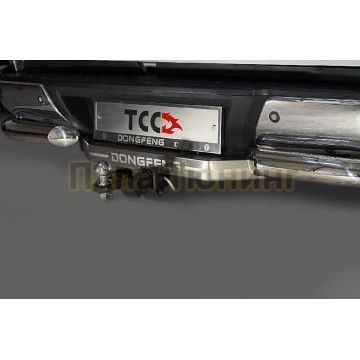 Фаркоп (оцинкованный, шар E нерж.,  надпись DongFeng) ТСС для Dongfeng DF6 2.3D AT Luxury 2022-