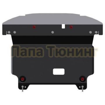 Защита картера и КПП сталь 2,5 мм Шериф для Kia Sorento 2018 -