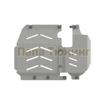 Защита картера алюминий 6 мм Шериф для Ford Ranger 2015 -