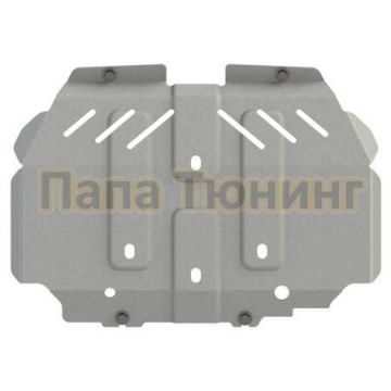 Защита радиатора алюминий 6 мм Шериф для Ford Ranger 2015 -