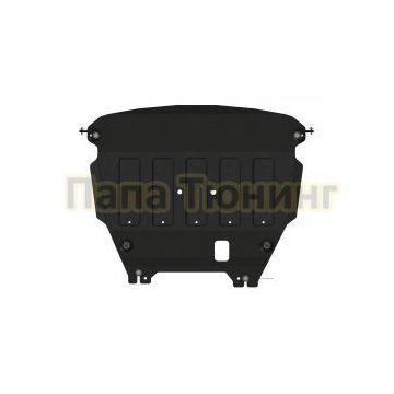 Защита картера и КПП сталь 2,0 мм Шериф для Ford Fiesta 2015 - Защита картера и КПП сталь 2,0 мм Шериф для Ford Fiesta 2015 -