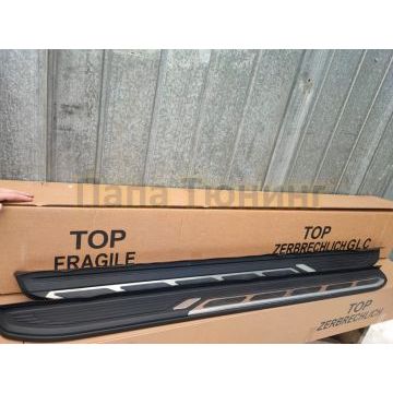 Пороги ОЕМ для Toyota RAV4 2015-2019