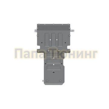 Защита картера и КПП алюминий 4 мм Шериф для Audi Q 5 2017 - Защита картера и КПП алюминий 4 мм Шериф для Audi Q 5 2017 -