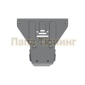 Защита КПП алюминий 4 мм Шериф для Audi Q7 2015 -/Audi Q7 2020 -/Audi Q8 2018 -