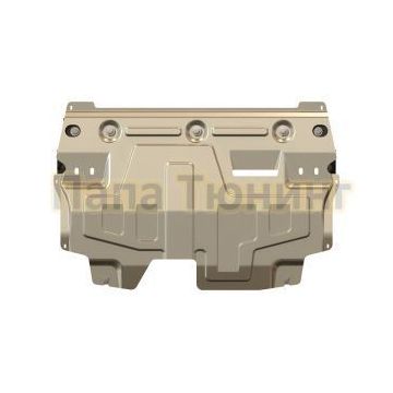 Защита картера и КПП алюминий 4 мм Шериф для Audi A 1 2010 - Защита картера и КПП алюминий 4 мм Шериф для Audi A 1 2010 -