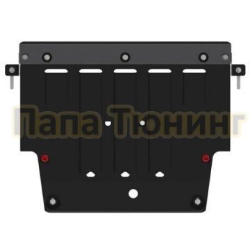 Защита картера и КПП сталь 2,0 мм Шериф для GAC GS5 2020 - Защита картера и КПП сталь 2,0 мм Шериф для GAC GS5 2020 -