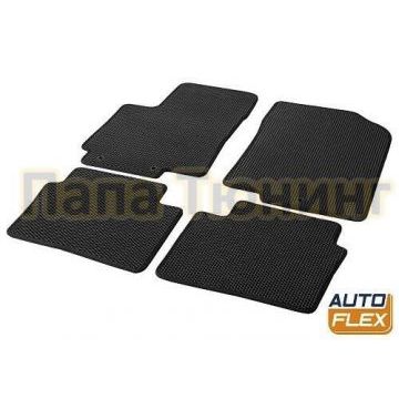 Коврики салона EVA AutoFlex Standard для Hyundai Solaris I седан хэтчбек 2010-2017 цвет черный
