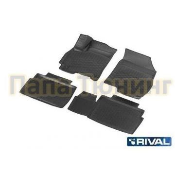 Коврики салона Rival для Exeed LX 2022-