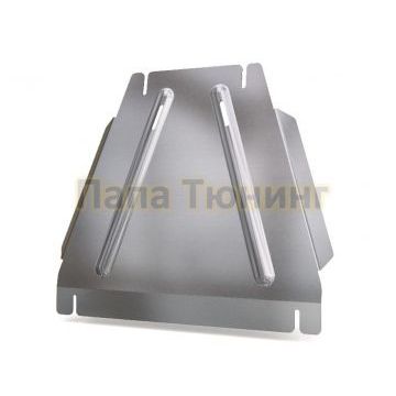 Защита КПП (алюминий) 4мм ТСС для Sollers Atlant 2023-