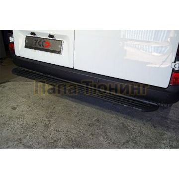 Задняя подножка ''Slim line Black'' 1720 мм ТСС для Sollers Atlant 2023-