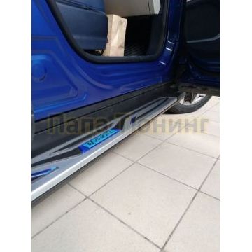 Пороги ОЕМ для Haval F7/F7x 2019-