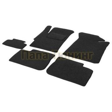 Текстильные коврики салона AutoFlex Business для Kia Spectra 2004-2011 цвет графит Текстильные коврики салона AutoFlex Business для Kia Spectra 2004-2011 цвет графит