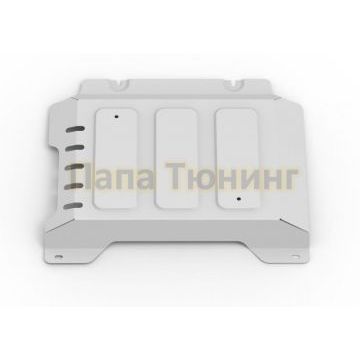 Защита картера + комплект крепежа Rival алюминий 4 мм для Jac T6 V-2.0 2018-