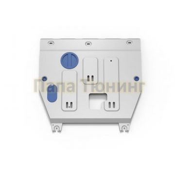 Защита картера+КПП+ комплект крепежа Rival алюминий 4 мм для Москвич 3 2022-;1 5 ;/JAC JS4 2022-; 1 5;