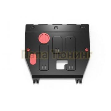 Защита картера+КПП+ комплект крепежа Автоброня сталь 2 мм для Москвич 3 2022-;1 5;JAC JS4 2022-; 1 5