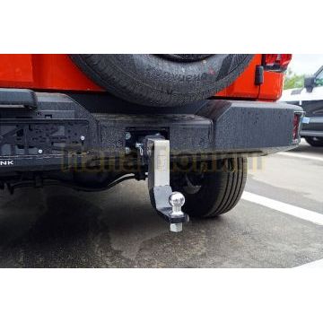 Фаркоп (оцинкованный, крюк Е нерж., логотип  Tank) ТСС для TANK 300 2023-