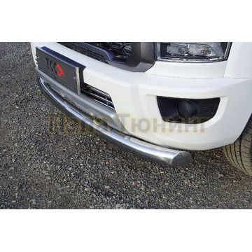 Защита передняя нижняя 76,1 мм ТСС для Great Wall POER KINGKONG 2023-