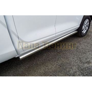 Пороги труба 76,1 мм ТСС для Great Wall POER KINGKONG 2023-