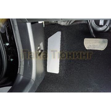 Накладка площадки левой ноги (лист алюминий 4мм) ТСС для Great Wall POER KINGKONG 2023-