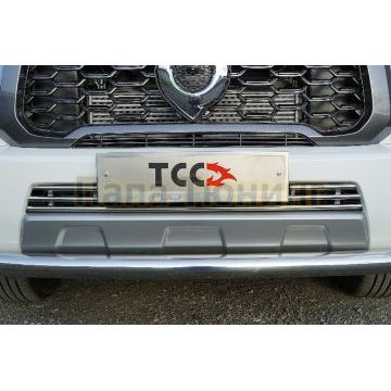 Решетка радиатора 16 мм ТСС для Great Wall POER KINGKONG 2023-