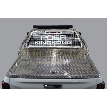 Защита кузова и заднего стекла (для крышки) 75х42 мм со светодиодной фарой ТСС для Great Wall POER KINGKONG 2023-